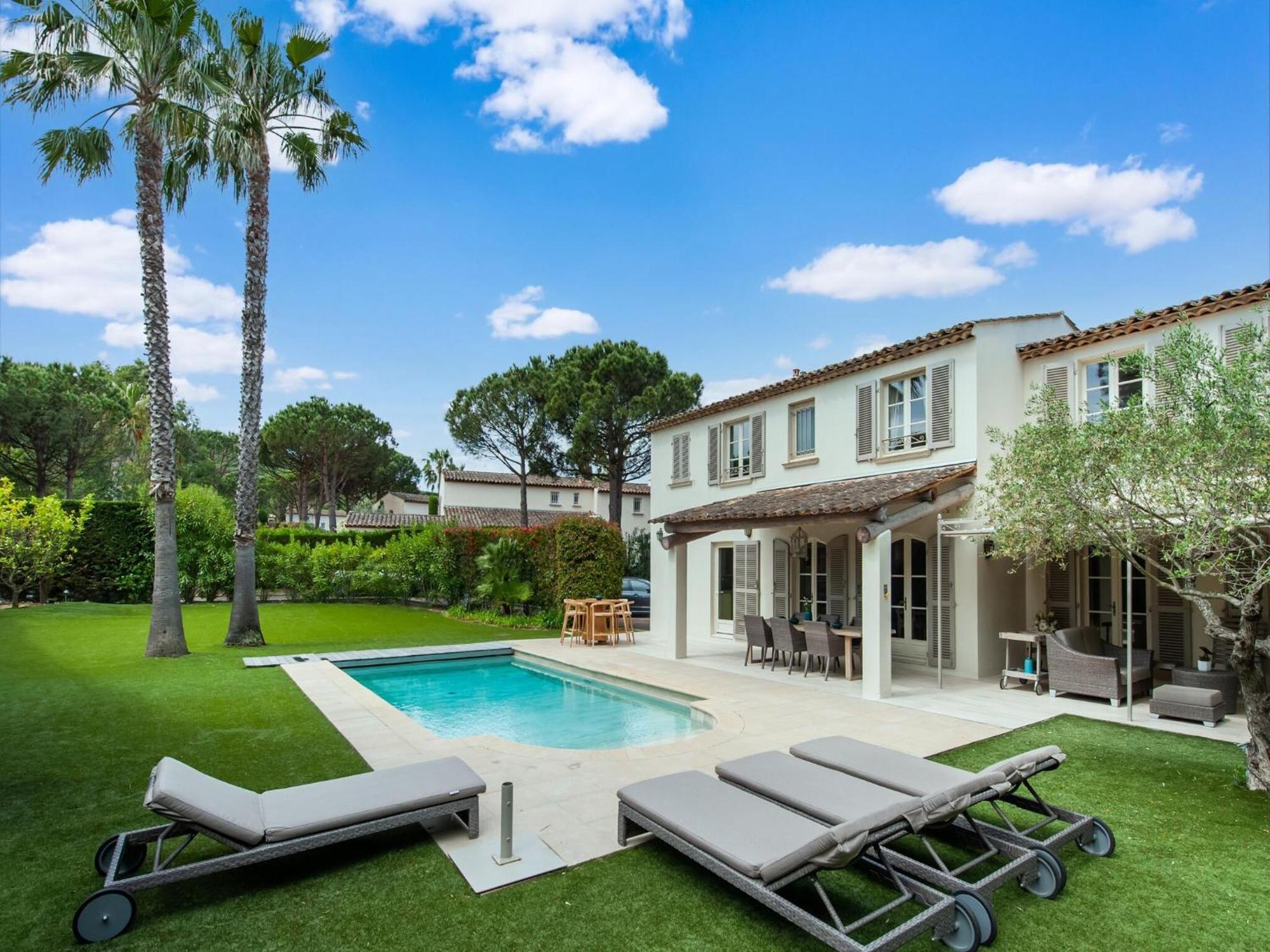 Modern Villa With Private Pool Saint-Tropez Exteriör bild